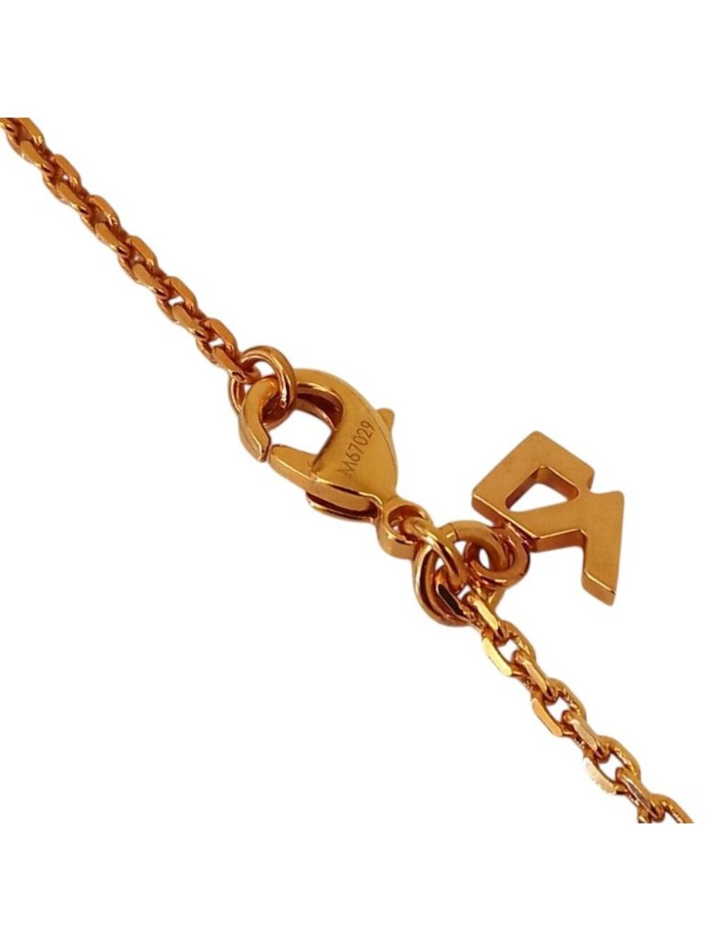 Louis Vuitton Spiky Valentine Necklace Silver Color Pre Owned - Picture 4 of 7